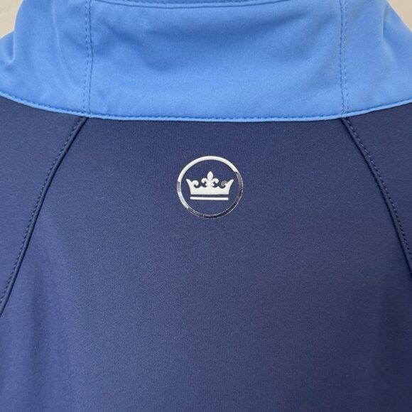 Peter Millar Crown Hyperlight Merge Hybrid Performance Jacket Large Blue Camo - Picture 6 of 10